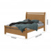 CAMA LOPAS CASAL REALI AMENDOA CLEAN