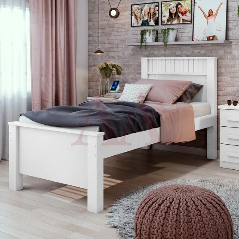 CAMA LOPAS SOLTEIRO ATHENAS PLUS S/AUXILIAR BRANCO