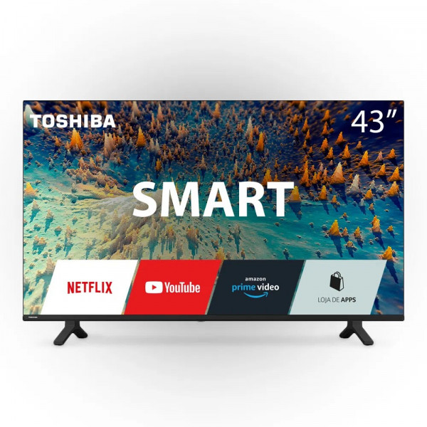 SMART TV TOSHIBA 43V35KB LED 43" FHD VIDAA C/ RECEPTOR DE TV