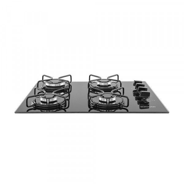 FOGAO 4B SUGGAR COOKTOP ESMALTADO VP GAS PRETO