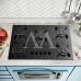 FOGAO  5B ATLAS COOKTOP  UTOP MESA VIDRO ESMALTADO VP GAS PRETO