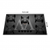 FOGAO  5B ATLAS COOKTOP  UTOP MESA VIDRO ESMALTADO VP GAS PRETO