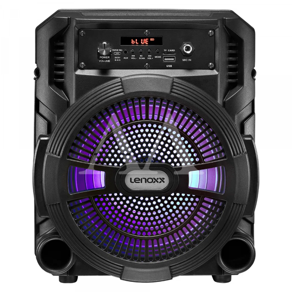 CAIXA DE SOM LENOXX AMPLIFICADORA CA80 WOOFER 8 '' 120 WATS