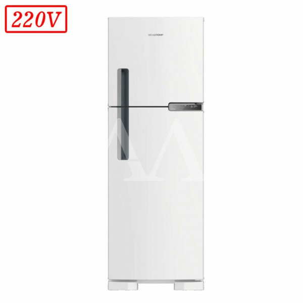 REFRIGERADOR BRASTEMP DOMEST BRM44 FROST FREE DUPLEX 375L 220V BRANCO